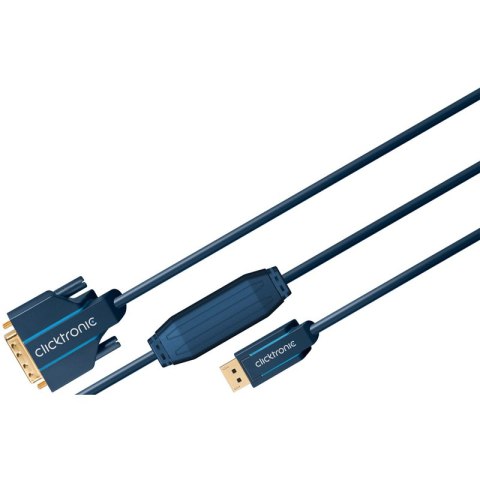 Kabel DVI-D (18+1) Single Link - HDMI Goobay 3m