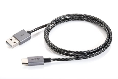 Kabel USB-C 3.2 Gen2x2 20Gbit/s Czarny 0.5m Goobay