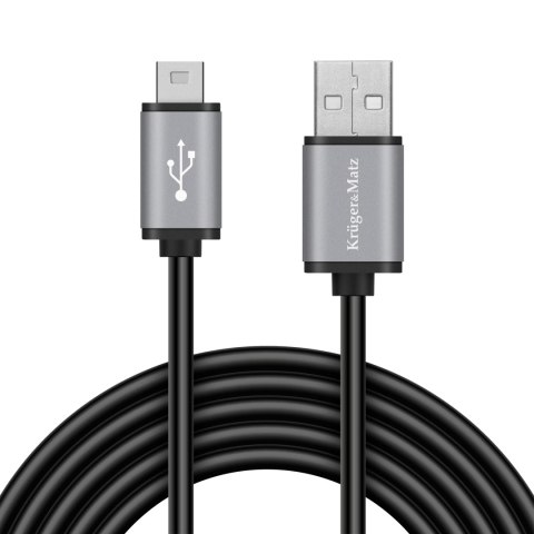 Kabel USB - mini USB 1m Kruger&Matz Basic Kabel USB - mini USB 1m Kruger&Matz Basic