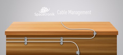 Organizer do kabli Spacetronik SPK-100 SPACETRONIK