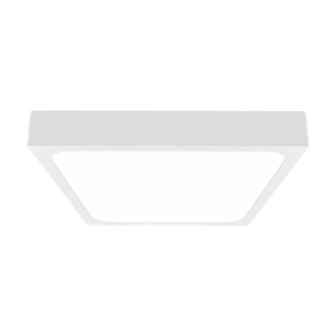 Plafon V-TAC 18W LED Kwadrat IP44 23x23cm Biały VT-8618W-SQ 3000K 1800lm Plafon V-TAC 18W LED Kwadrat IP44 23x23cm Biały VT-8618W-SQ 3000K 1800lm