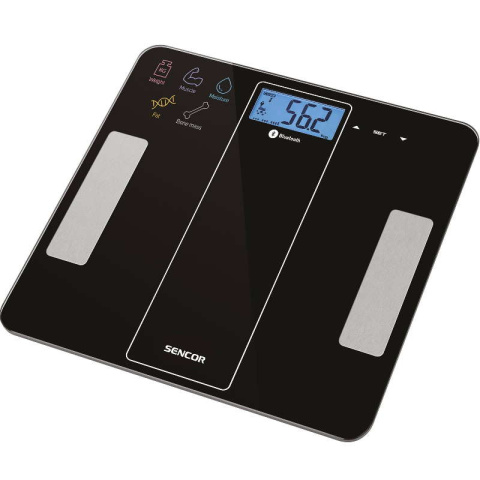 Sencor SBS8000BK Waga łazienkowa fitness Bluetooth czarna