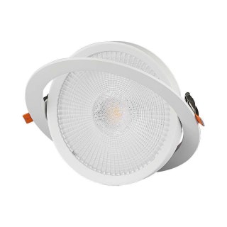 Oprawa V-TAC LED Downlight SAMSUNG CHIP 20W Ruchoma VT-2-20 4000K 1830lm 5 Lat Gwarancji