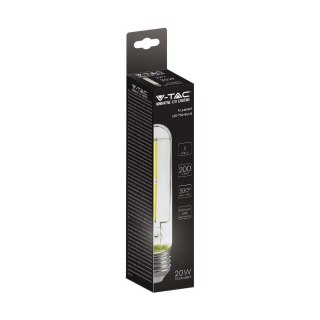 Żarówka LED V-TAC 2W T30 E27 Filament 30x136mm VT-2042-N 3000K 200lm