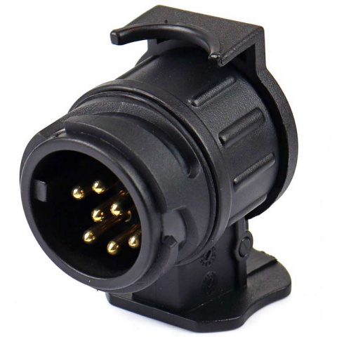 Adapter gniazda przyczepy samochodowej 13/7 pin