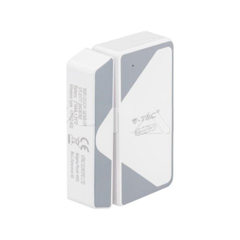 Czujnik Ruchu Otwarcia Drzwi Okna WiFi Biały SMART Google Home ALEXA V-TAC VT-5177 Czujnik Ruchu Otwarcia Drzwi Okna WiFi Biały SMART Google Home ALEXA V-TAC VT-5177