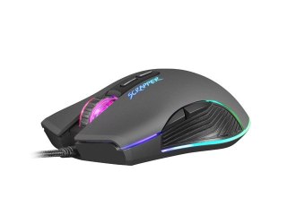 MYSZ DLA GRACZY FURY SCRAPPER 6400DPI PODŚWIETLENIE RGB OPROGRAMOWANIE GAMIN (USZKODZONE OPAKOWANIE)