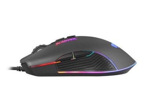 MYSZ DLA GRACZY FURY SCRAPPER 6400DPI PODŚWIETLENIE RGB OPROGRAMOWANIE GAMIN (USZKODZONE OPAKOWANIE) MYSZ DLA GRACZY FURY SCRAPPER 6400DPI PODŚWIETLENIE RGB OPROGRAMOWANIE GAMIN (USZKODZONE OPAKOWANIE)