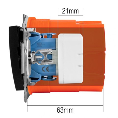 Mini Dimmer ściemniacz światła SMART ZigBee Tuya SPACETRONIK