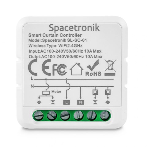 Mini Switch przełącznik rolet SMART ZigBee Tuya SPACETRONIK