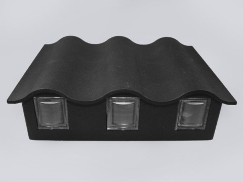 Oprawa elewacyjna LED Gracin III 12W WW czarna IP5 Oprawa elewacyjna LED Gracin III 12W WW czarna IP5