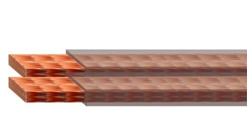 Przewód głośnikowy Cu płaski 2x1,0mm Przewód głośnikowy Cu płaski 2x1,0mm