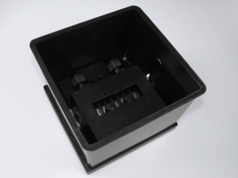 Oprawa elewacyjna LED Kerrell 3W WW czarna