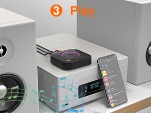 B06S Plus Odbiornik audio Bluetooth 5.2 aptX 30m B06S Plus Odbiornik audio Bluetooth 5.2 aptX 30m