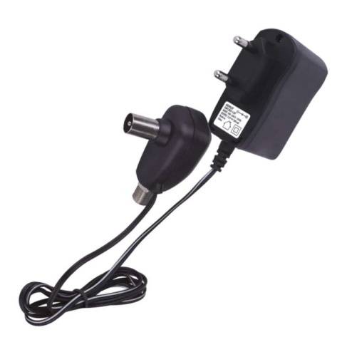 EMOS Zasilacz antenowy elektroniczny z gniazdem F 12V 300mA EMOS Zasilacz antenowy elektroniczny z gniazdem F 12V 300mA