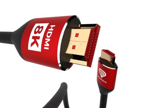KABEL HDMI M/M V2.1 3M 8K 60HZ PREMIUM DO XBOX SERIES X/S GENESIS KABEL HDMI M/M V2.1 3M 8K 60HZ PREMIUM DO XBOX SERIES X/S GENESIS