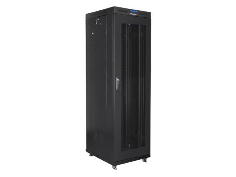 SZAFA INSTALACYJNA RACK STOJĄCA 19" 42U 600X1000 CZARNA DRZWI PERFOROWANE LCD LANBERG (FLAT PACK) SZAFA INSTALACYJNA RACK STOJĄCA 19" 42U 600X1000 CZARNA DRZWI PERFOROWANE LCD LANBERG (FLAT PACK)