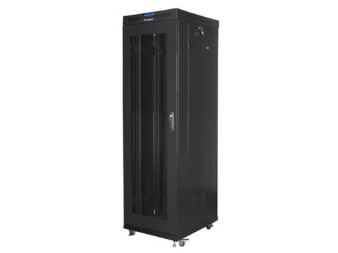 SZAFA INSTALACYJNA RACK STOJĄCA 19" 42U 600X1000 CZARNA DRZWI PERFOROWANE LCD LANBERG (FLAT PACK) SZAFA INSTALACYJNA RACK STOJĄCA 19" 42U 600X1000 CZARNA DRZWI PERFOROWANE LCD LANBERG (FLAT PACK)