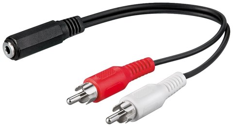 Adapter audio wtyk DIN 5-pin - 2x RCA Cinch Goobay