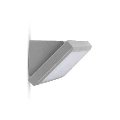 Oprawa Ścienna V-TAC 12W LED Ukośna Szara IP65 VT-8054-N 4000K 1250lm Oprawa Ścienna V-TAC 12W LED Ukośna Szara IP65 VT-8054-N 4000K 1250lm