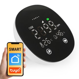 Czujnik jakości powietrza 3w1 Tuya SL-DC02