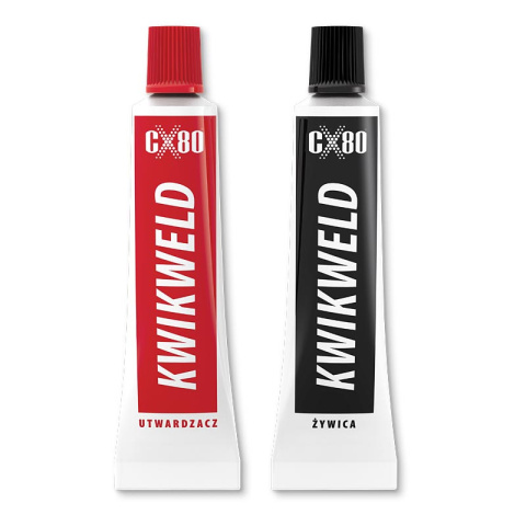 CX80 Kwik Weld klej epoksydowy do spawania na zimno 2x27g CX80 Kwik Weld klej epoksydowy do spawania na zimno 2x27g