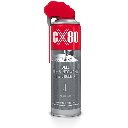 CX80 Olej do gwintowania i wiercenia duo spray 500ml