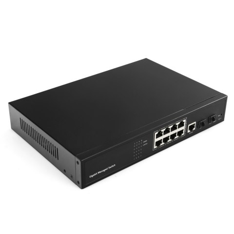 SWITCH Zarządzalny L2 GS2008S2 8x1 Gbps + 2x SFP SWITCH Zarządzalny L2 GS2008S2 8x1 Gbps + 2x SFP