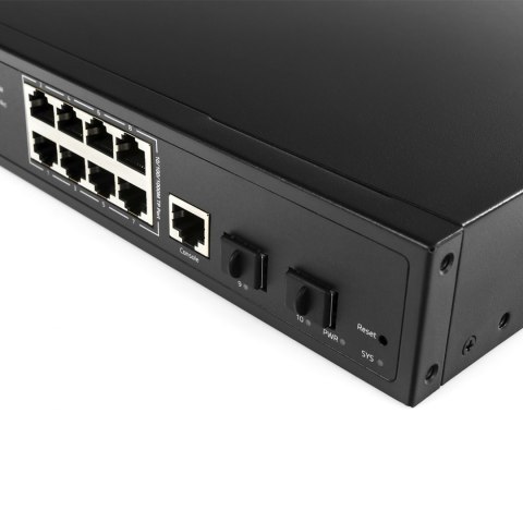 SWITCH Zarządzalny L2 GS2008S2 8x1 Gbps + 2x SFP SWITCH Zarządzalny L2 GS2008S2 8x1 Gbps + 2x SFP
