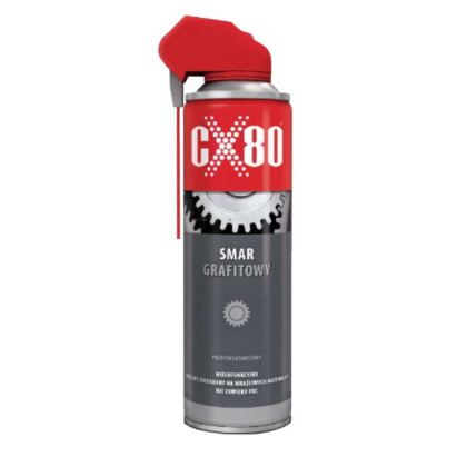CX80 Smar grafitowy przeciwzatarciowy duo spray 500ml