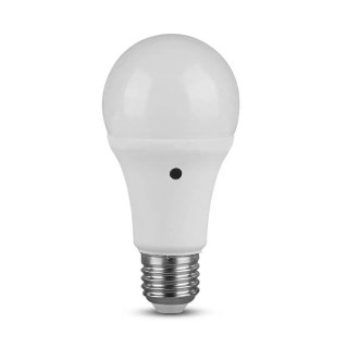 Żarówka LED V-TAC 8,5W E27 A60 Czujnik Zmierzchu VT-2016 3000K 806lm