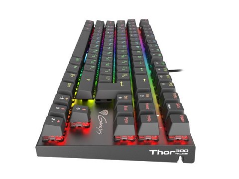 KLAWIATURA DLA GRACZY GENESIS THOR 300 TKL RGB RU PODŚWIETLENIE MECHANICZNA (USZKODZONE OPAKOWANIE) KLAWIATURA DLA GRACZY GENESIS THOR 300 TKL RGB RU PODŚWIETLENIE MECHANICZNA (USZKODZONE OPAKOWANIE)