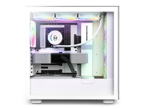 OBUDOWA NZXT H7 ELITE RGB MIDI TOWER Z OKNEM BIAŁA