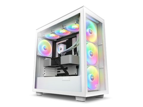 OBUDOWA NZXT H7 ELITE RGB MIDI TOWER Z OKNEM BIAŁA