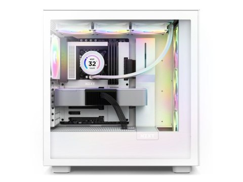 OBUDOWA NZXT H7 FLOW RGB MIDI TOWER Z OKNEM BIAŁA