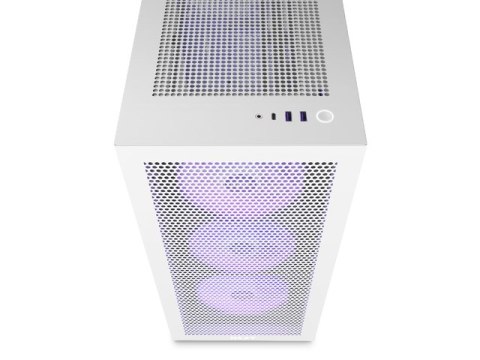OBUDOWA NZXT H7 FLOW RGB MIDI TOWER Z OKNEM BIAŁA