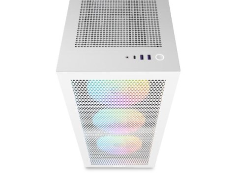 OBUDOWA NZXT H7 FLOW RGB MIDI TOWER Z OKNEM BIAŁA