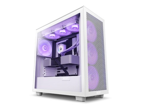 OBUDOWA NZXT H7 FLOW RGB MIDI TOWER Z OKNEM BIAŁA