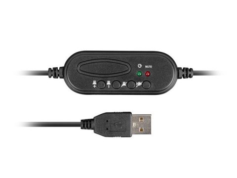 SŁUCHAWKI NAUSZNE NATEC DRONE USB Z MIKROFONEM CZARNE (USZKODZONE OPAKOWANIE) SŁUCHAWKI NAUSZNE NATEC DRONE USB Z MIKROFONEM CZARNE (USZKODZONE OPAKOWANIE)
