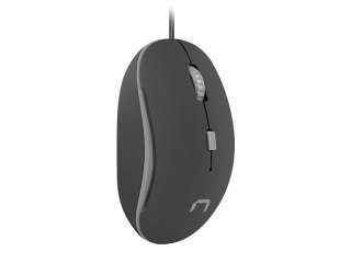 MYSZ NATEC SPARROW 1200DPI CZARNO-SZARA OPTYCZNA