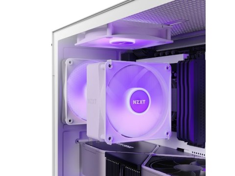 OBUDOWA NZXT H5 FLOW RGB MIDI TOWER Z OKNEM BIAŁA