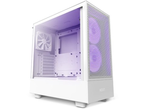 OBUDOWA NZXT H5 FLOW RGB MIDI TOWER Z OKNEM BIAŁA