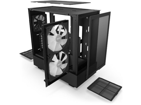 OBUDOWA NZXT H5 FLOW RGB MIDI TOWER Z OKNEM CZARNA