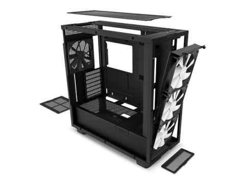 OBUDOWA NZXT H7 ELITE RGB MIDI TOWER Z OKNEM CZARNA