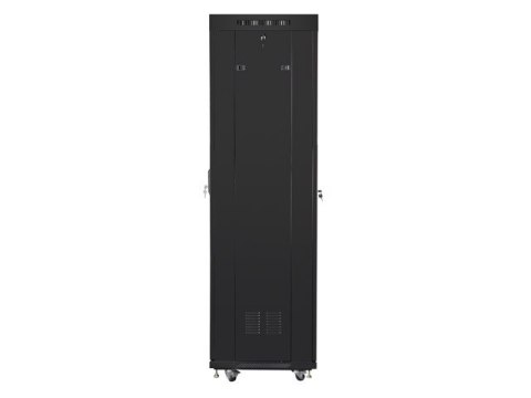SZAFA INSTALACYJNA RACK STOJĄCA 19" 42U 600X600 CZARNA DRZWI PERFOROWANE LCD LANBERG (FLAT PACK) V2 SZAFA INSTALACYJNA RACK STOJĄCA 19" 42U 600X600 CZARNA DRZWI PERFOROWANE LCD LANBERG (FLAT PACK) V2