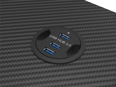 BIURKO GAMINGOWE GENESIS HOLM 510 RGB 160X75 (USZKODZONE OPAKOWANIE)