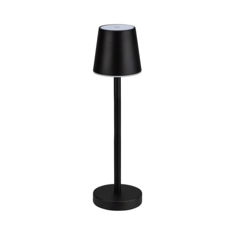 Lampka Biurkowa Nocna V-TAC 3W LED Ładowanie Ściemnianie Czarna VT-7703 4000K 70lm