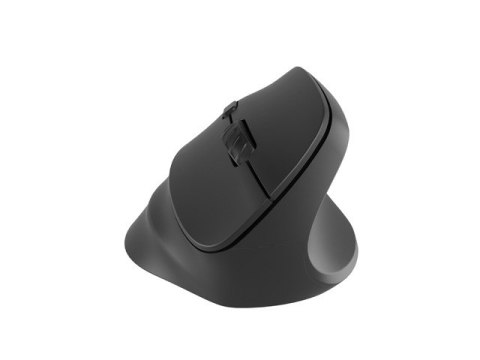 MYSZ WERTYKALNA NATEC CRAKE 2 BEZPRZEWODOWA 2400DPI BLUETOOTH 5.2 + 2.4GHZ CZARNA