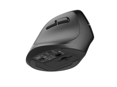 MYSZ WERTYKALNA NATEC CRAKE 2 BEZPRZEWODOWA 2400DPI BLUETOOTH 5.2 + 2.4GHZ DLA LEWORĘCZNYCH CZARNA MYSZ WERTYKALNA NATEC CRAKE 2 BEZPRZEWODOWA 2400DPI BLUETOOTH 5.2 + 2.4GHZ DLA LEWORĘCZNYCH CZARNA