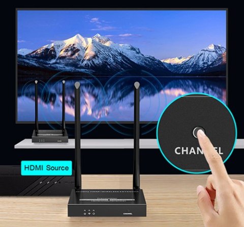 Bezprzewodowe HDMI Spacetronik SPH-W54 Ipcolor 4K Bezprzewodowe HDMI Spacetronik SPH-W54 Ipcolor 4K